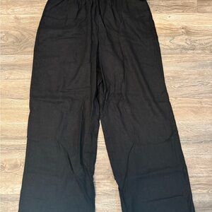 Abercrombie & Fitch Linen Blend Pull-on Pant M